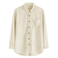 chemise-vintage-couleur-unie-style-chic