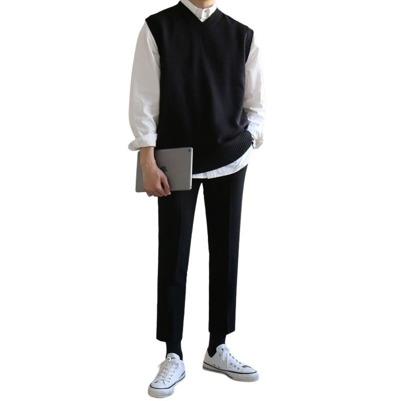    pull-sans-manche-vintage-homme