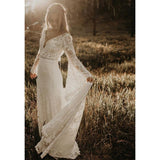 robe-de-mariee-boheme-vintage-manche-longue