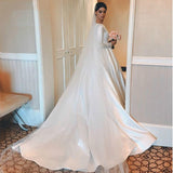 robe-de-mariee-ivoire-longue-vintage