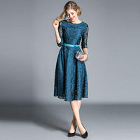 robe-de-mariee-mi-longue-vintage-bleu