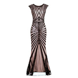 robe-longue-charleston-femme-rose