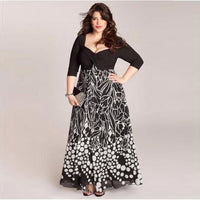 robe-longue-vintage-grande-taille