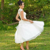robe-de-mariee-courte-vintage