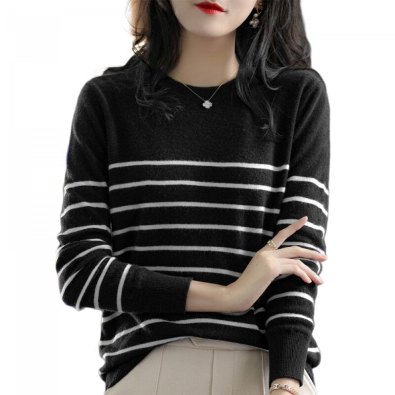 sweat-raye-vintage-pour-femme