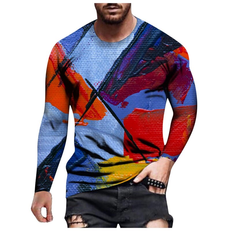t-shirt-manche-longues-imprime-vintage