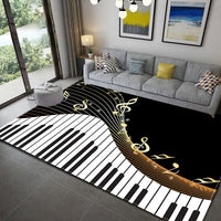 tapis-vintage-en-noir-et-blanc