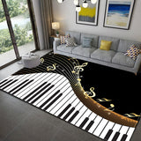 tapis-vintage-en-noir-et-blanc