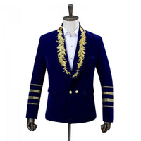 veste-bleu-roi-style-vintage