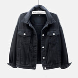veste-jean-noir-vintage